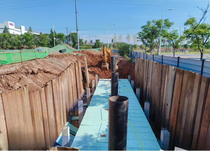 雨水调节池、预消毒池工程
